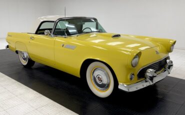 Ford-Thunderbird-1955-Goldenrod-Yellow-Black-8