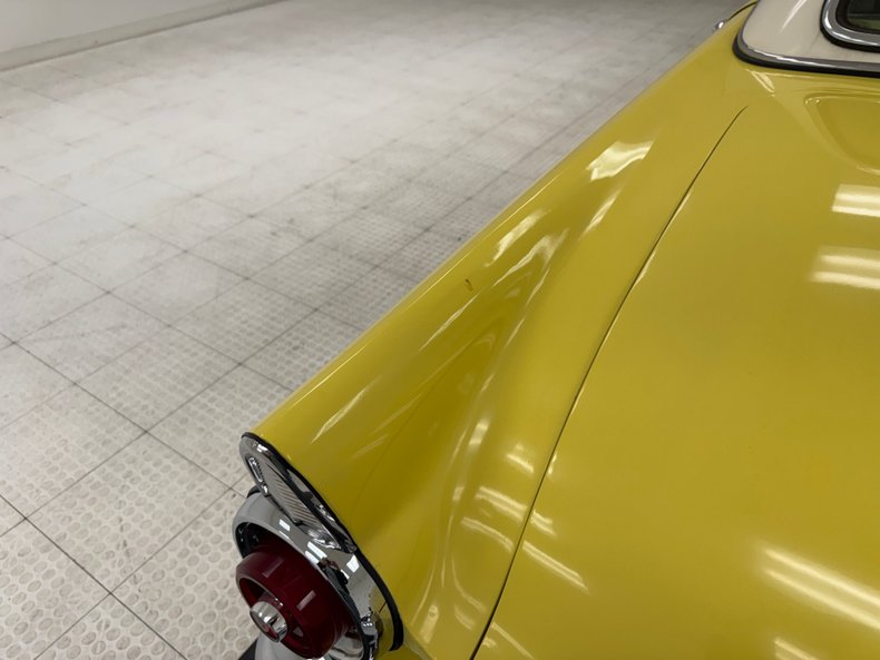 Ford-Thunderbird-1955-Goldenrod-Yellow-Black-9
