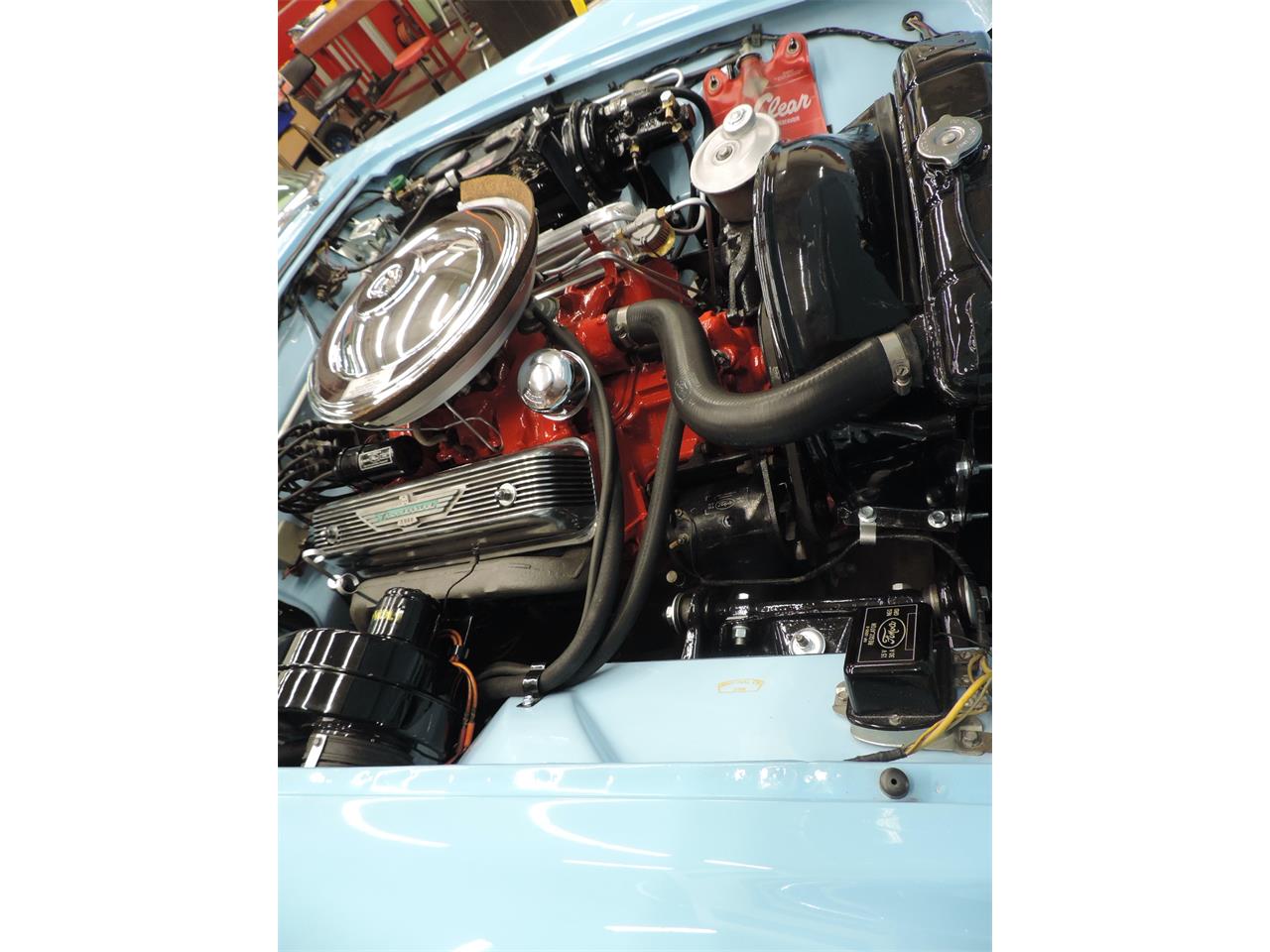 Ford-Thunderbird-1957-Azure-Blue-White-11