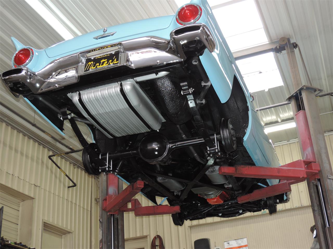 Ford-Thunderbird-1957-Azure-Blue-White-14