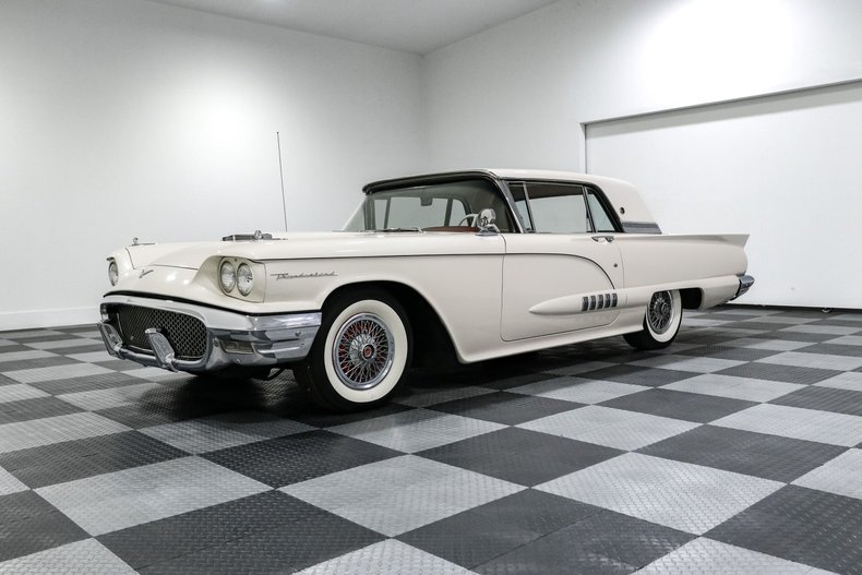 Ford-Thunderbird-1958-White-Red-32