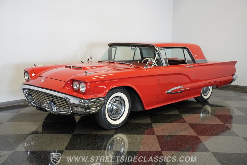 Ford-Thunderbird-1959-Red-Red-15
