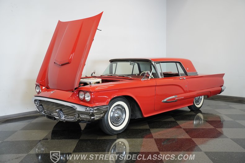Ford-Thunderbird-1959-Red-Red-35