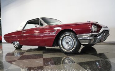 Ford-Thunderbird-1965-Maroon-Black-25