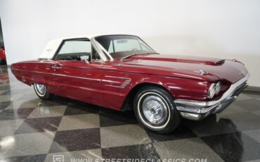 Ford-Thunderbird-1965-Maroon-Black-26