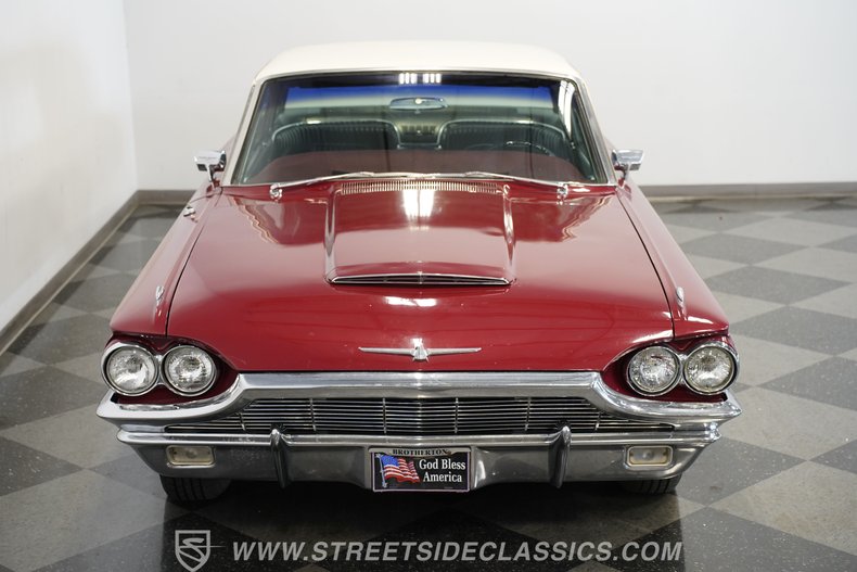 Ford-Thunderbird-1965-Maroon-Black-29