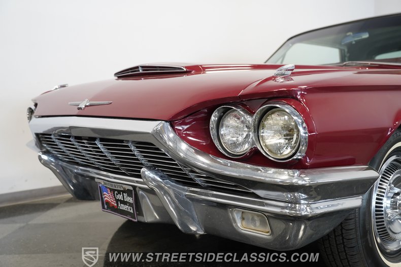 Ford-Thunderbird-1965-Maroon-Black-30