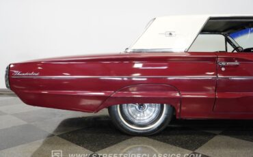 Ford-Thunderbird-1965-Maroon-Black-36