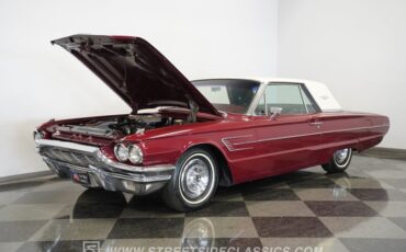 Ford-Thunderbird-1965-Maroon-Black-38