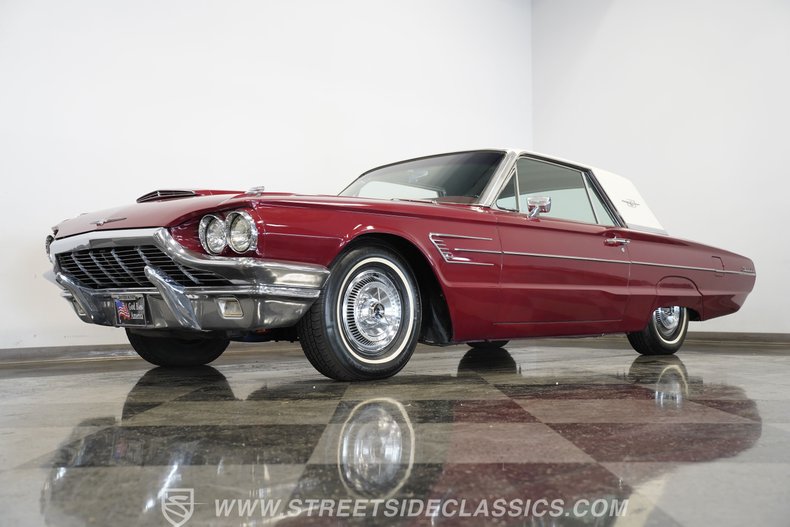 Ford-Thunderbird-1965-Maroon-Black-4