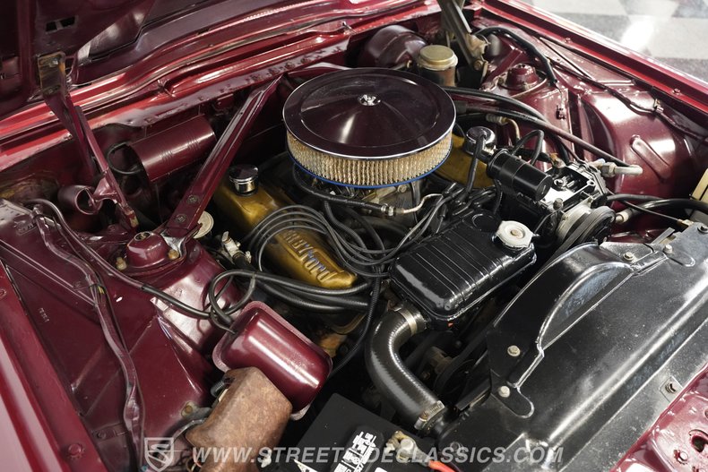 Ford-Thunderbird-1965-Maroon-Black-41