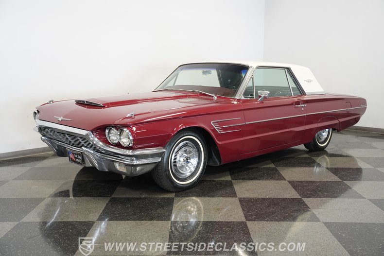 Ford-Thunderbird-1965-Maroon-Black-5