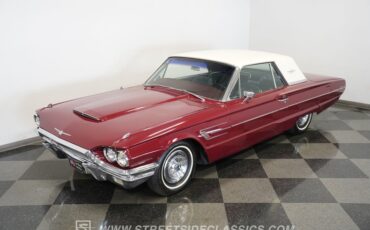 Ford-Thunderbird-1965-Maroon-Black-6