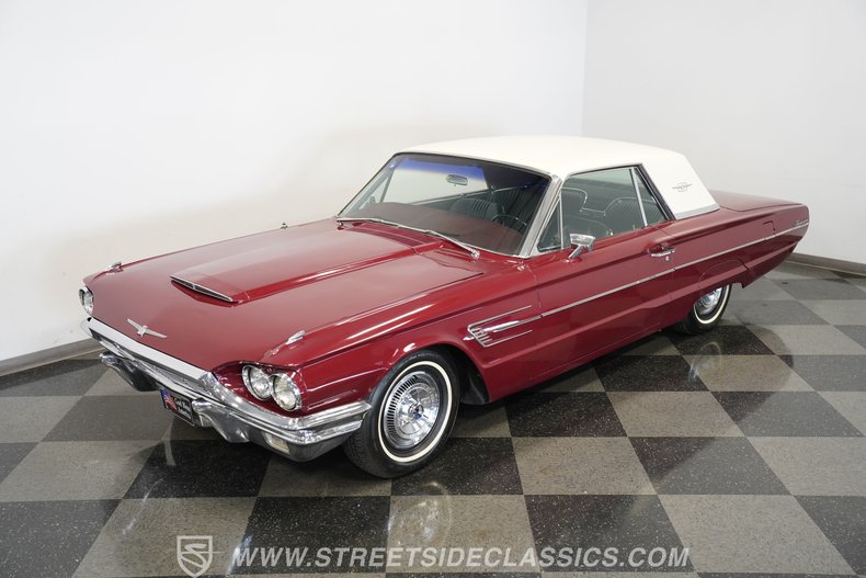 Ford-Thunderbird-1965-Maroon-Black-6