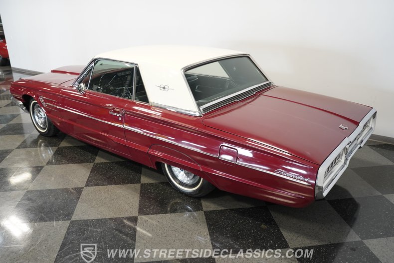 Ford-Thunderbird-1965-Maroon-Black-7