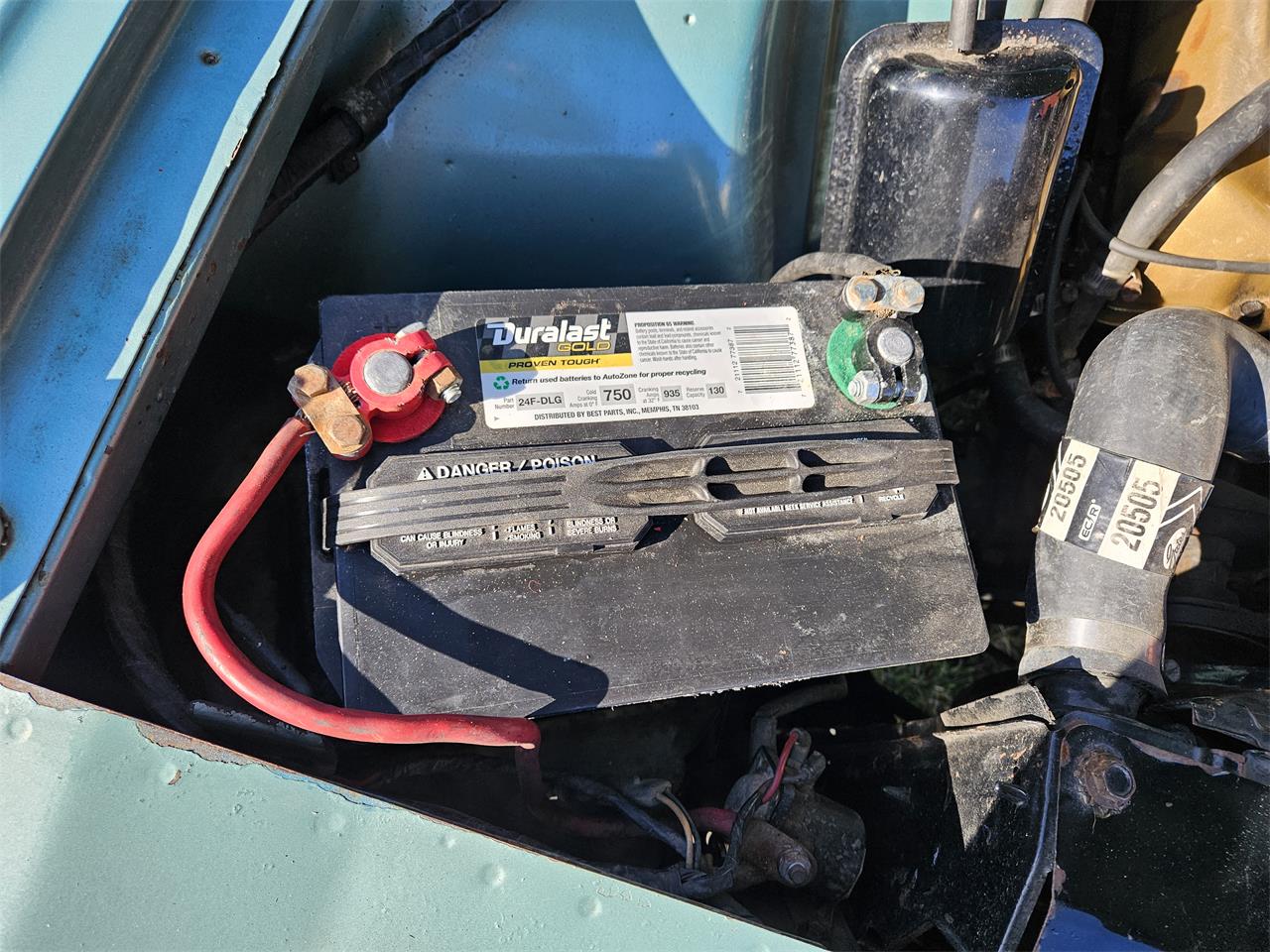 Ford-Thunderbird-1965-Patrician-Green-White-Leather-6