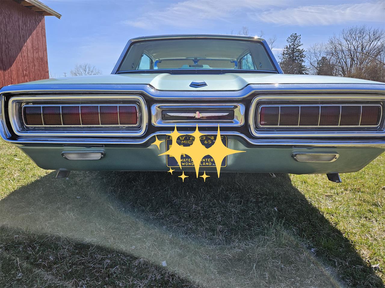 Ford-Thunderbird-1965-Patrician-Green-White-Leather-9