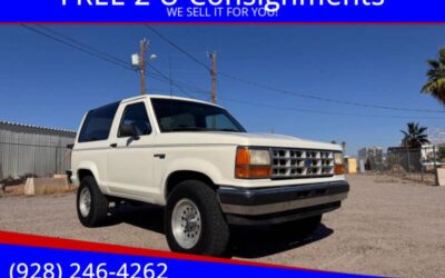 Ford bronco ii xlt 1990