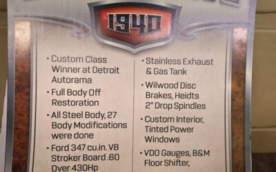 Ford deluxe coupe 1940