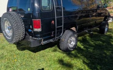 Ford-e-350-4x4-diesel-1996-black-2