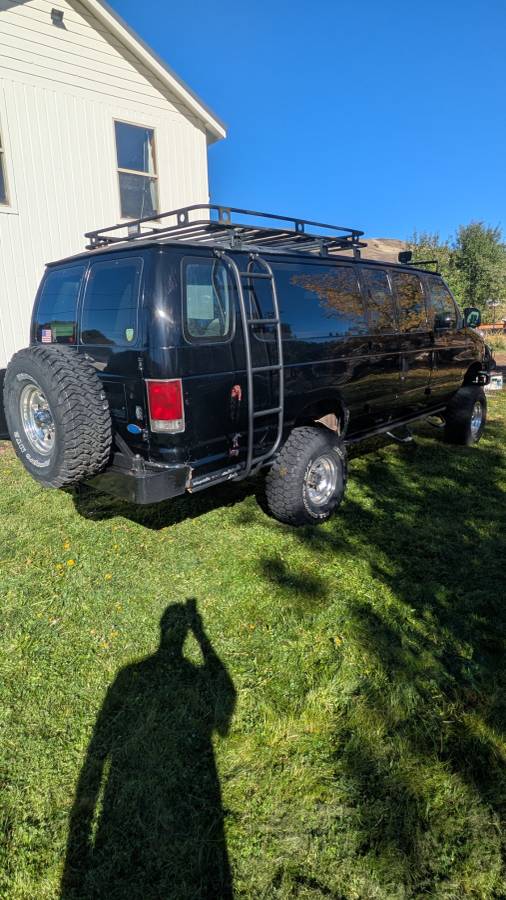 Ford-e-350-4x4-diesel-1996-black-2