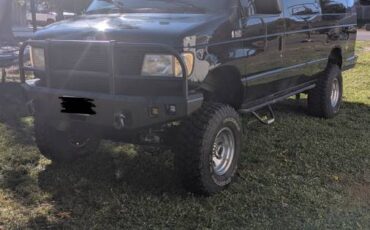 Ford-e-350-4x4-diesel-1996-black