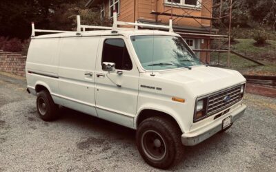 Ford e-350 cargo van 1990