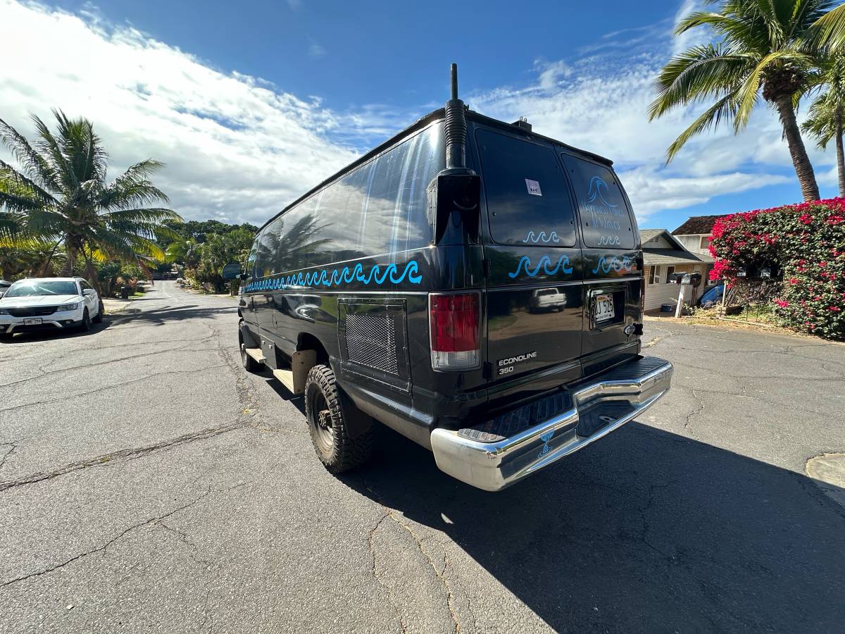 Ford-e-350-econoline-1995-black-5