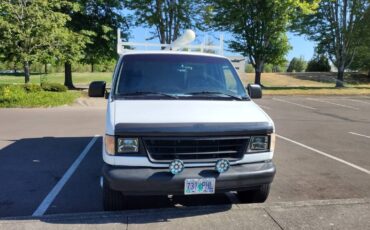 Ford-e150-van-white-1995-white-1