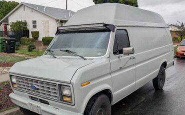 Ford-e350-diesel-1990-grey-1