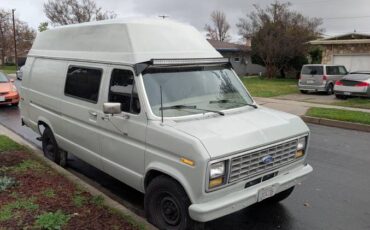 Ford-e350-diesel-1990-grey