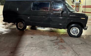 Ford-e350-econoline-van-1986-black-4