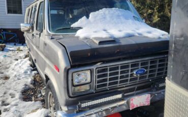 Ford-e350-econoline-van-1990-silver-3