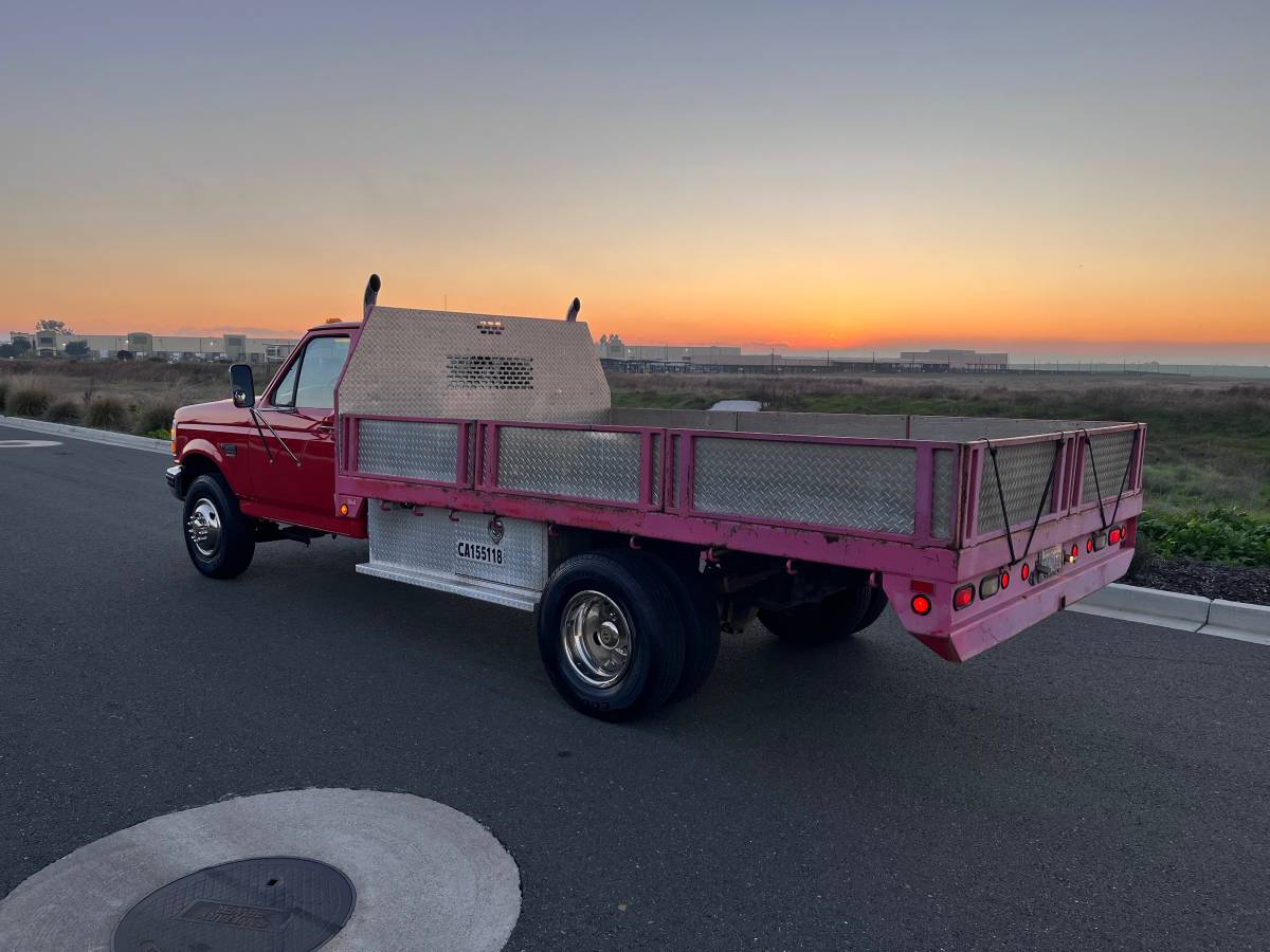 Ford-f-superduty-diesel-1995-red-2