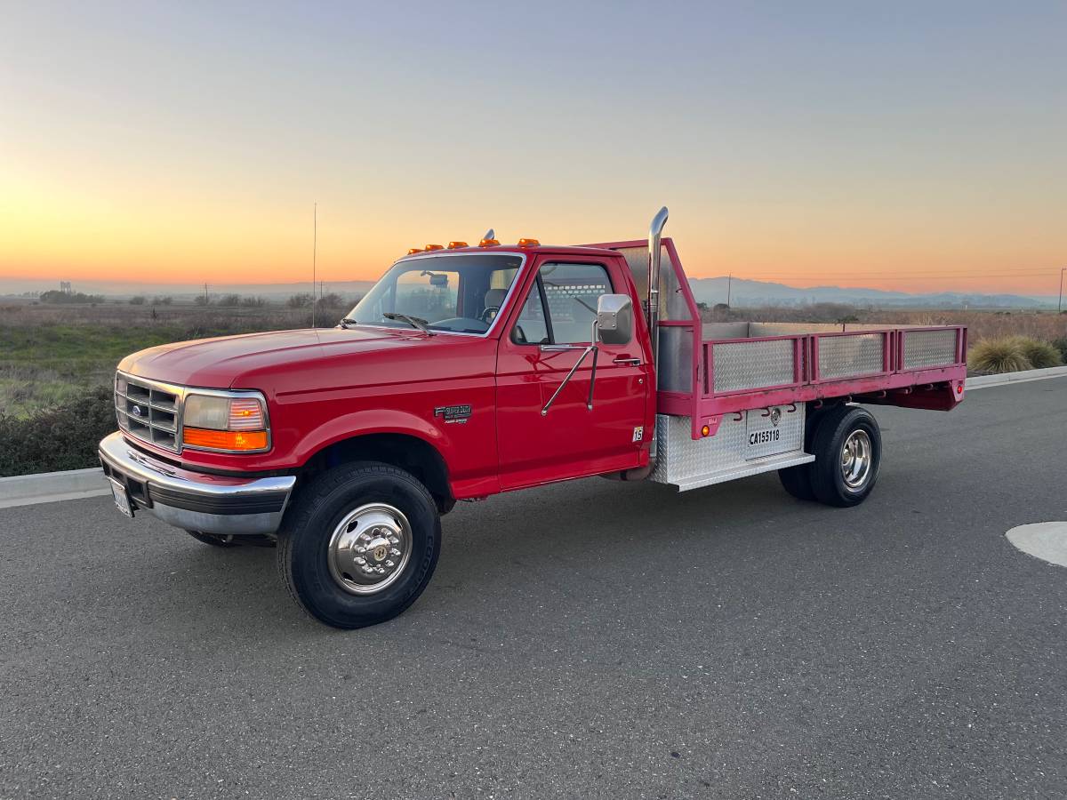 Ford-f-superduty-diesel-1995-red