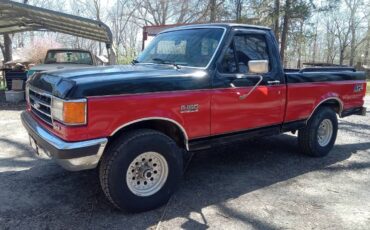 Ford-f150-lariat-4x4-1990-red-1