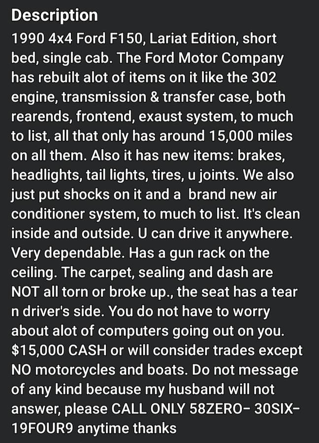 Ford-f150-lariat-4x4-1990-red