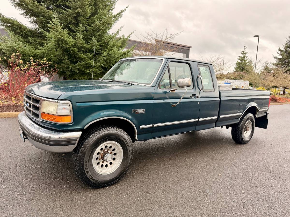 Ford-f250-1994-green