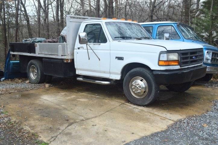 Ford-f350-1996-white-1