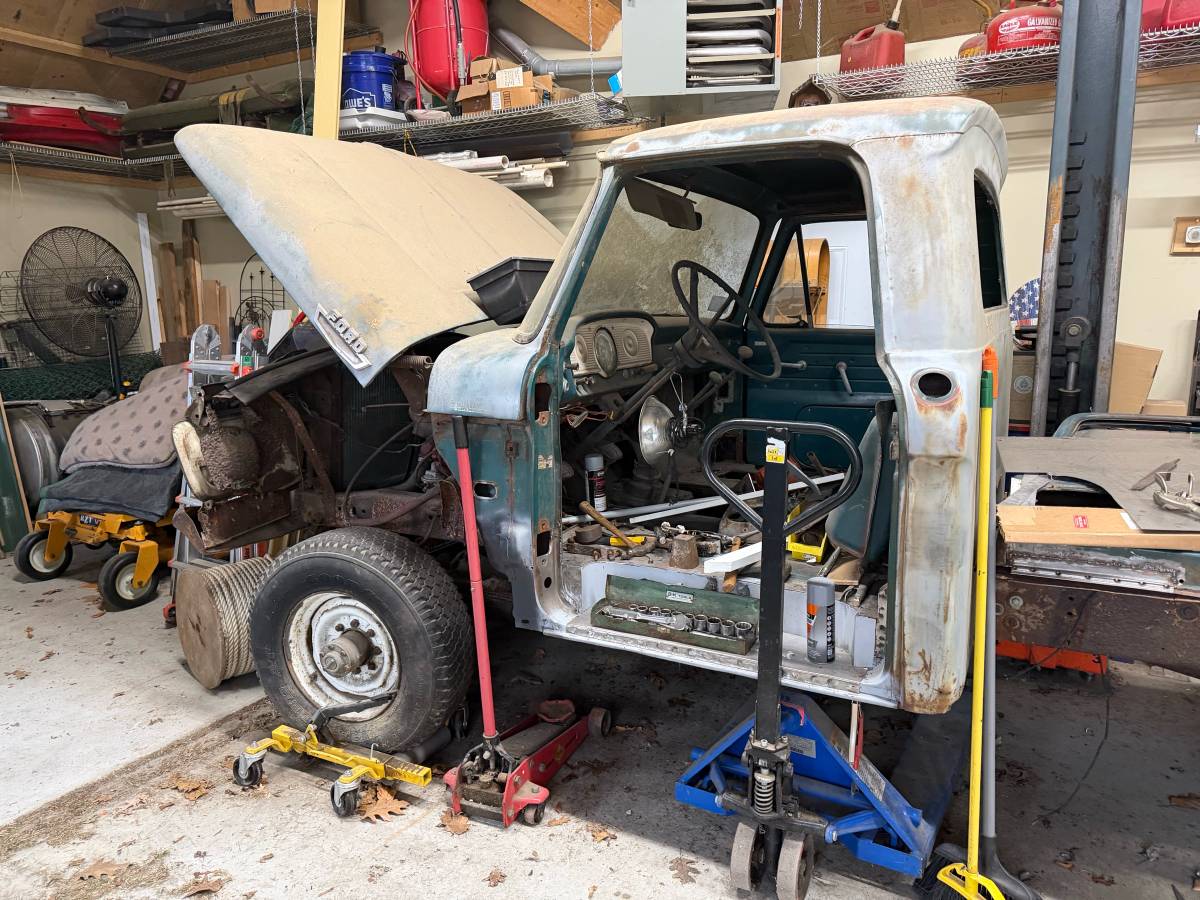 Ford-f350-4x4-1964-green