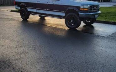 Ford-f350-crew-cab-1995-white-1