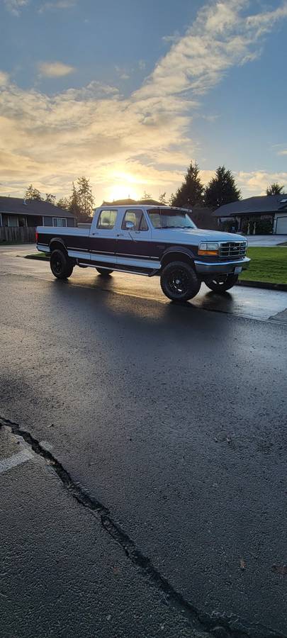 Ford-f350-crew-cab-1995-white-1