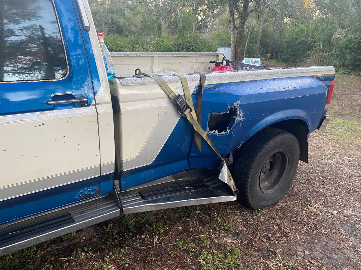 Ford-f350-diesel-1991-blue-3