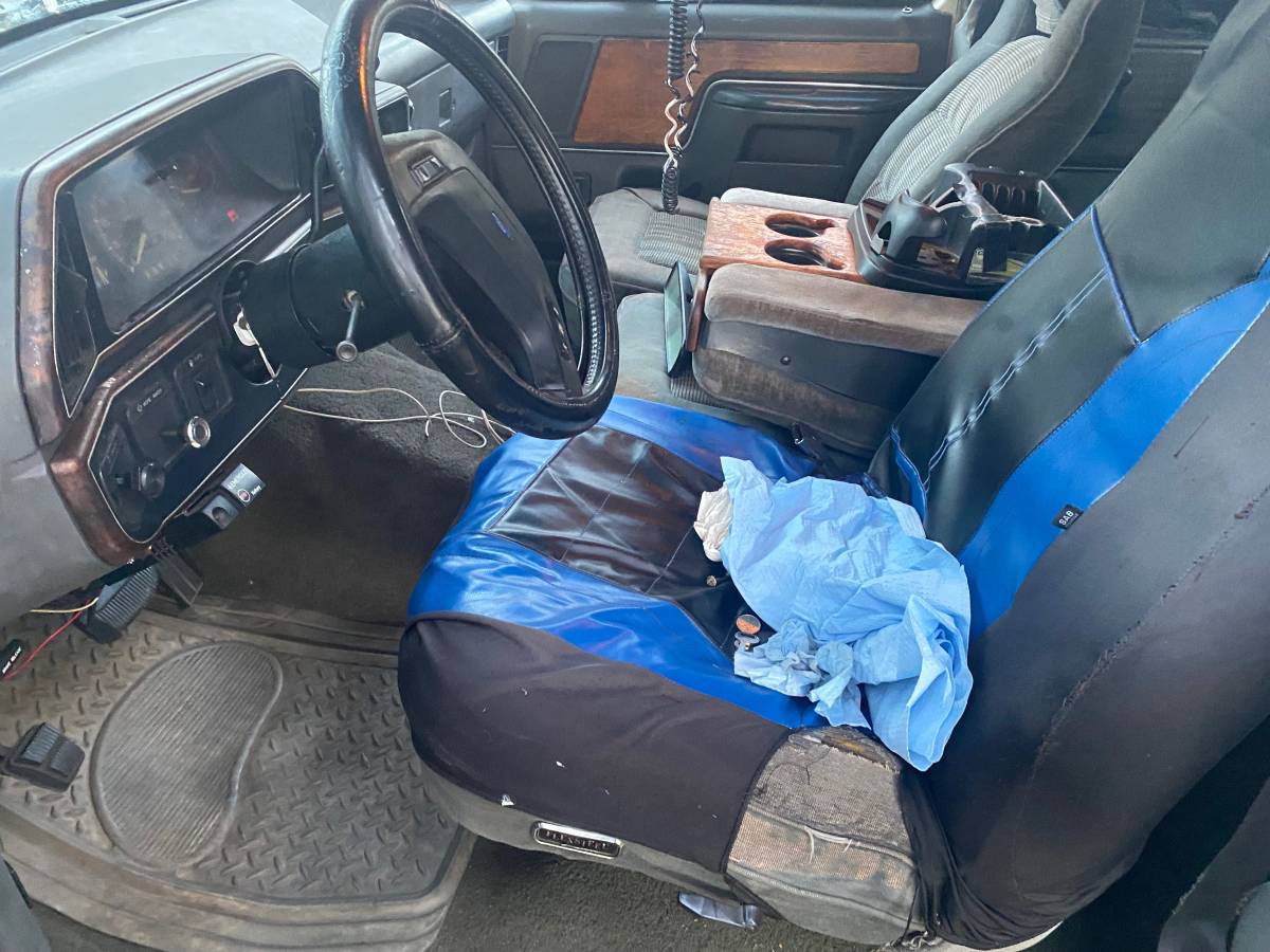 Ford-f350-diesel-1991-blue