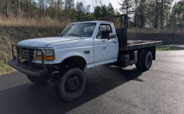 Ford-f350-diesel-1995-white