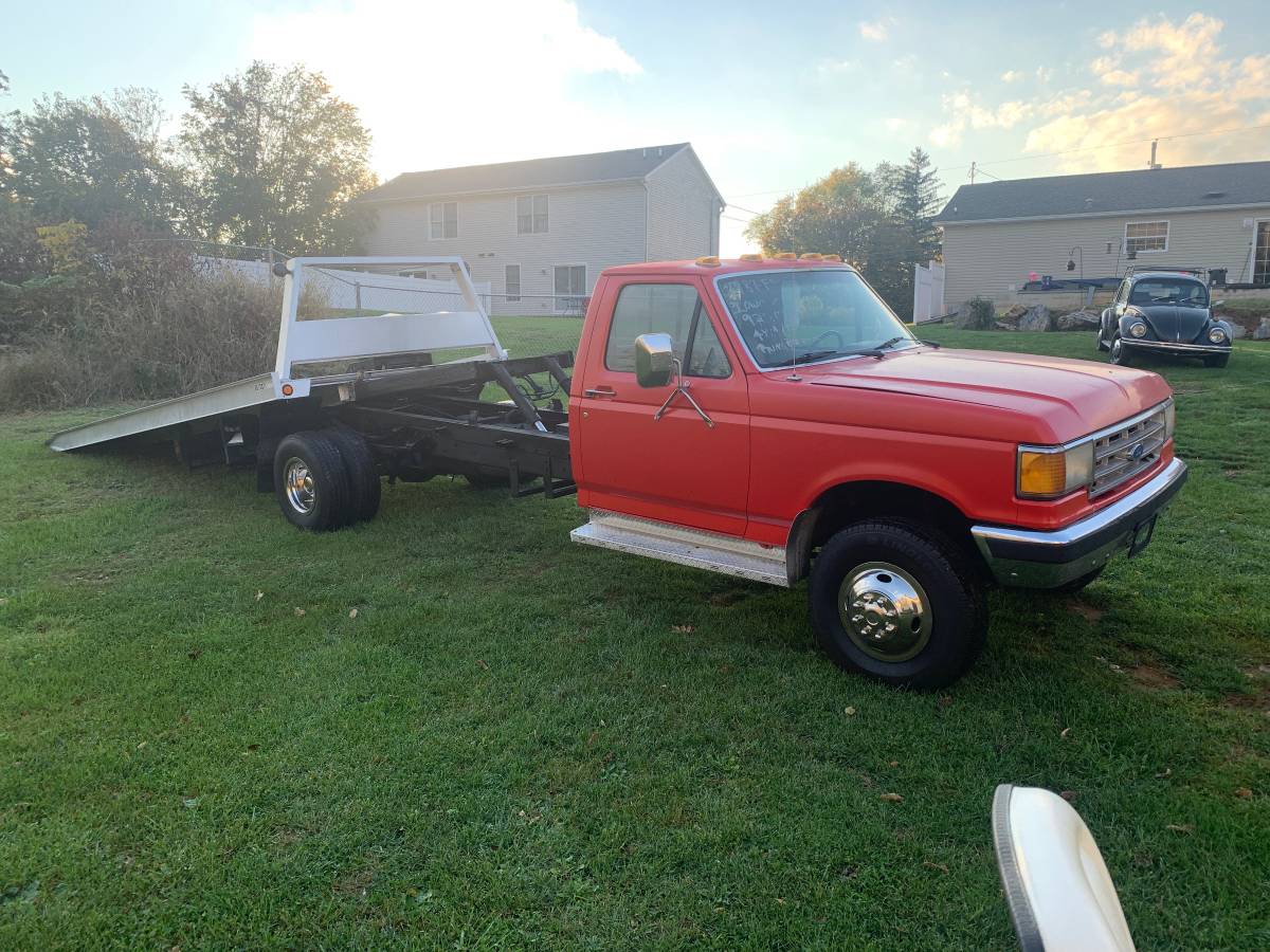 Ford-f350-super-duty-diesel-1987-red-1