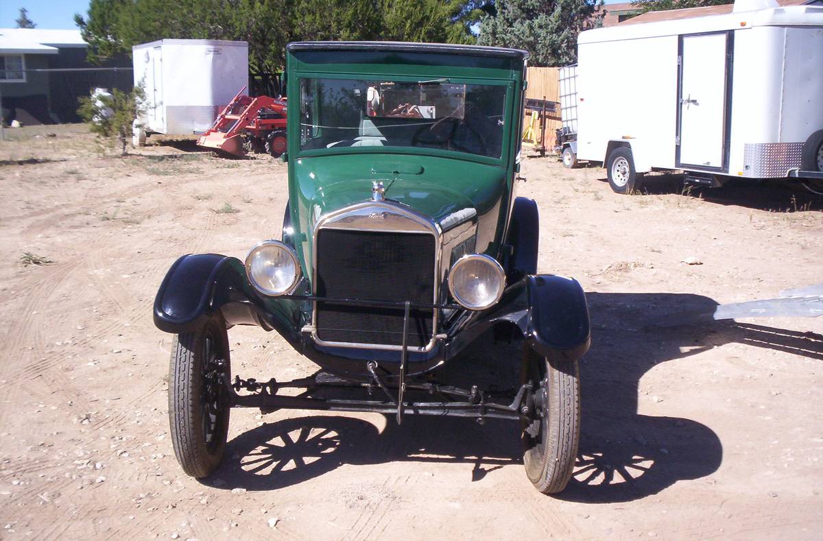 Ford-model-t-1927-green