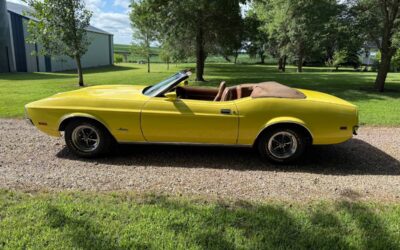 Ford mustang convertible 1971