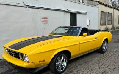 Ford mustang convertible 1973