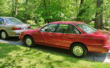 Ford-taurus-gl-1995-red
